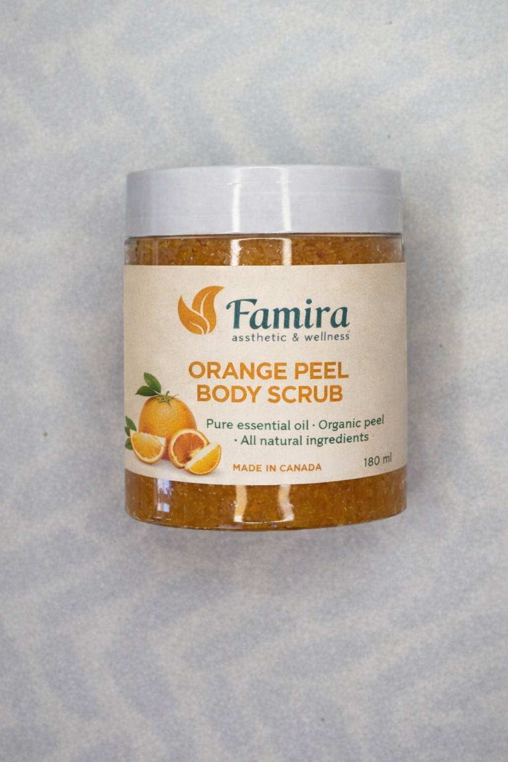 Pure orange peel Body Scrub🍊