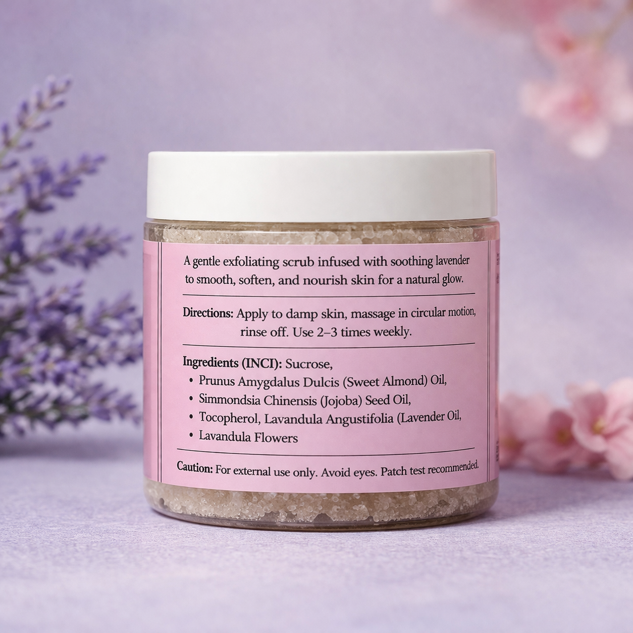 Pure lavender Body Scrub ✨