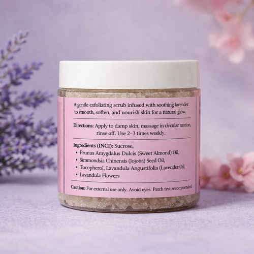 Pure lavender Body Scrub ✨